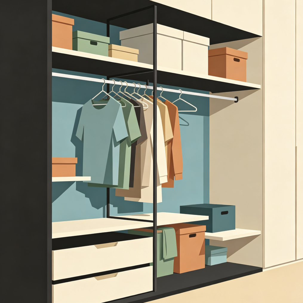 Utility Room Drying Rack Installation